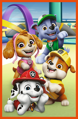 TREFL Puzzle Tlapková patrola: Psí gang 3x80 dílků