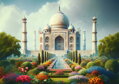 ART PUZZLE Puzzle Taj Mahal 1000 dílků
