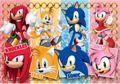 CLEMENTONI Puzzle Ježek Sonic MAXI 60 dílků