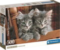 CLEMENTONI Puzzle Koťata 500 dílků