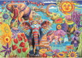 CLEMENTONI Puzzle Karnevaloví sloni 500 dílků