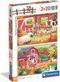 CLEMENTONI Puzzle Rodina ze statku 2x20 dílků