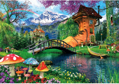 CLEMENTONI Puzzle Domov ve staré botě 500 dílků