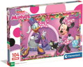 CLEMENTONI Puzzle  Minnie a Daisy SUPER 104 dílků