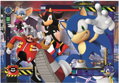 CLEMENTONI Puzzle Ježek Sonic v akci 180 dílků