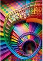 CLEMENTONI Puzzle Colorboom: Schodiště 500 dílků