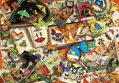 CLEMENTONI Puzzle Sbírka motýlů 500 dílků