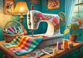 CHERRY PAZZI Puzzle Můj šicí koutek 1000 dílků