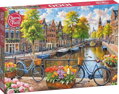 CHERRY PAZZI Puzzle Amsterdamské tulipány 1000 dílků