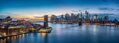 ART PUZZLE Panoramatické puzzle Brooklynský most, New York 1000 dílků