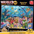 JUMBO Puzzle WASGIJ 43: Hrátky v akváriu 1000 dílků