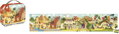 JANOD Panoramatické puzzle v kufříku Antika a mytologie 100 dílků