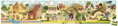 JANOD Panoramatické puzzle v kufříku Antika a mytologie 100 dílků