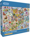 GIBSONS Puzzle Zvědaví tvorové 500 dílků