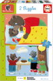 EDUCA Puzzle Petit Our Brun 2x20 dílků