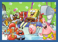 TREFL Puzzle SpongeBobův život 4v1 (35,48,54,70 dílků)