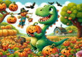 ART PUZZLE Puzzle Roztomilý dinosaurus 50 dílků