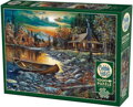 COBBLE HILL Puzzle Útočiště v horách 1000 dílků