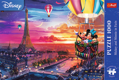 TREFL Puzzle Premium Plus Mickea a Minnie v Paříži 1000 dílků