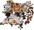 TREFL Dřevěné puzzle Psí přátelství 1000 dílků