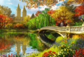 TREFL Dřevěné puzzle Central Park, New York 501 dílků