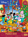 TREFL Puzzle Disney: Mickey Mouse a přátelé o Vánocích 600 dílků