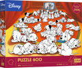 TREFL Puzzle Disney: 101 dalmatinů 600 dílků