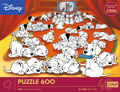TREFL Puzzle Disney: 101 dalmatinů 600 dílků