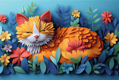 TREFL Puzzle Paper Art: Kotě 160 dílků