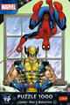 TREFL Puzzle Premium Plus Spiderman a Wolverin 1000 dílků