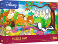 TREFL Puzzle Bambi a lesní přátelé 160 dílků