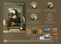 TREFL Art Frame Puzzle Mona Lisa 500 dílků s rámem