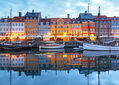 BLUEBIRD Puzzle Západ slunce v Nyhavnu 500 dílků