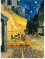 RAVENSBURGER Puzzle Art Collection: Terasa kavárny v noci 1000 dílků