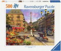RAVENSBURGER Puzzle Procházka Paříží 500 dílků