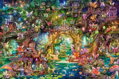 RAVENSBURGER Puzzle Fantasy svět 4000 dílků