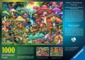 RAVENSBURGER Puzzle Houbová vesnička 1000 dílků