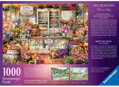 RAVENSBURGER Puzzle Romantické květinářství 1000 dílků
