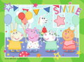 RAVENSBURGER Puzzle Prasátko Peppa na oslavě 4v1 (12,16,20,24 dílků)