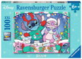 RAVENSBURGER Puzzle Disney: Stitch o Vánocích XXL 100 dílků