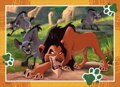 RAVENSBURGER Puzzle Disney: Lví král 4x42 dílků