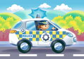 RAVENSBURGER Moje první puzzle: Záchranářská vozidla 4v1 (2,3,4,5 dílků)