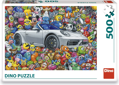 DINO Puzzle Erikovy hračky 500 dílků
