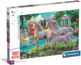 CLEMENTONI Puzzle Jednorožci u vodopádu 180 dílků