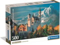 CLEMENTONI Puzzle Zámek Neuschwanstein 500 dílků