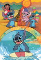 CLEMENTONI Puzzle Stitch a přátelé 104 dílků