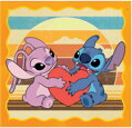 CLEMENTONI Puzzle Stitch: Přátelský mimozemšťan 3x48 dílků