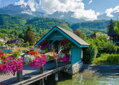 BLUEBIRD Puzzle Jezero Annecy 500 dílků