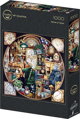 GRAFIKA Čtvercové puzzle ...Dost světa a času 1000 dílků