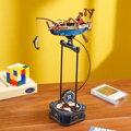 ROBOTIME Rokr 3D dřevěné puzzle Rybářská loď s kyvadlem 161 dílků